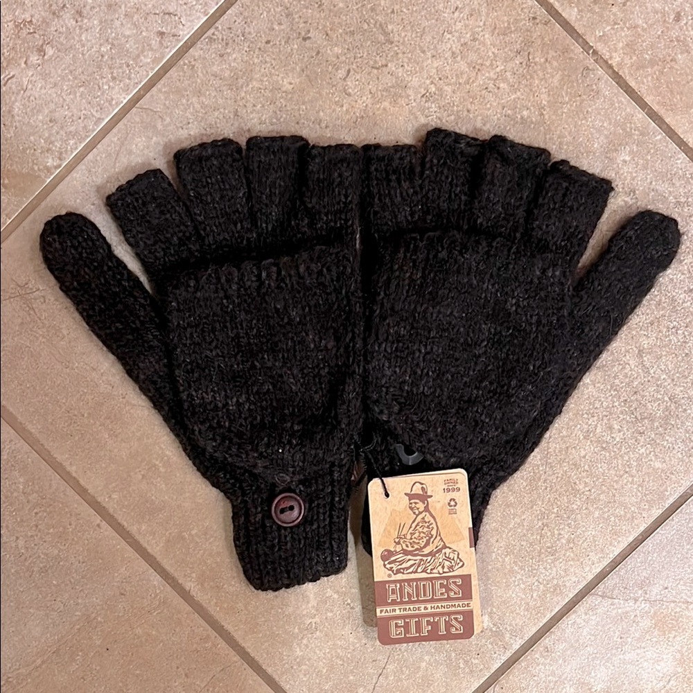 NWT Andes Fair Trade Men’s Flittens Mittens